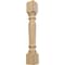 Ekena Millwork 5"W x 5"D x 35 1/2"H Legacy Tapered Cabinet Column, Cherry COL05X05X35LECH - alternate 1